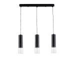 kinkiecik.pl Manacor 3 linia wisząca czarna LP-232/3L BK LIGHT PRESTIGE